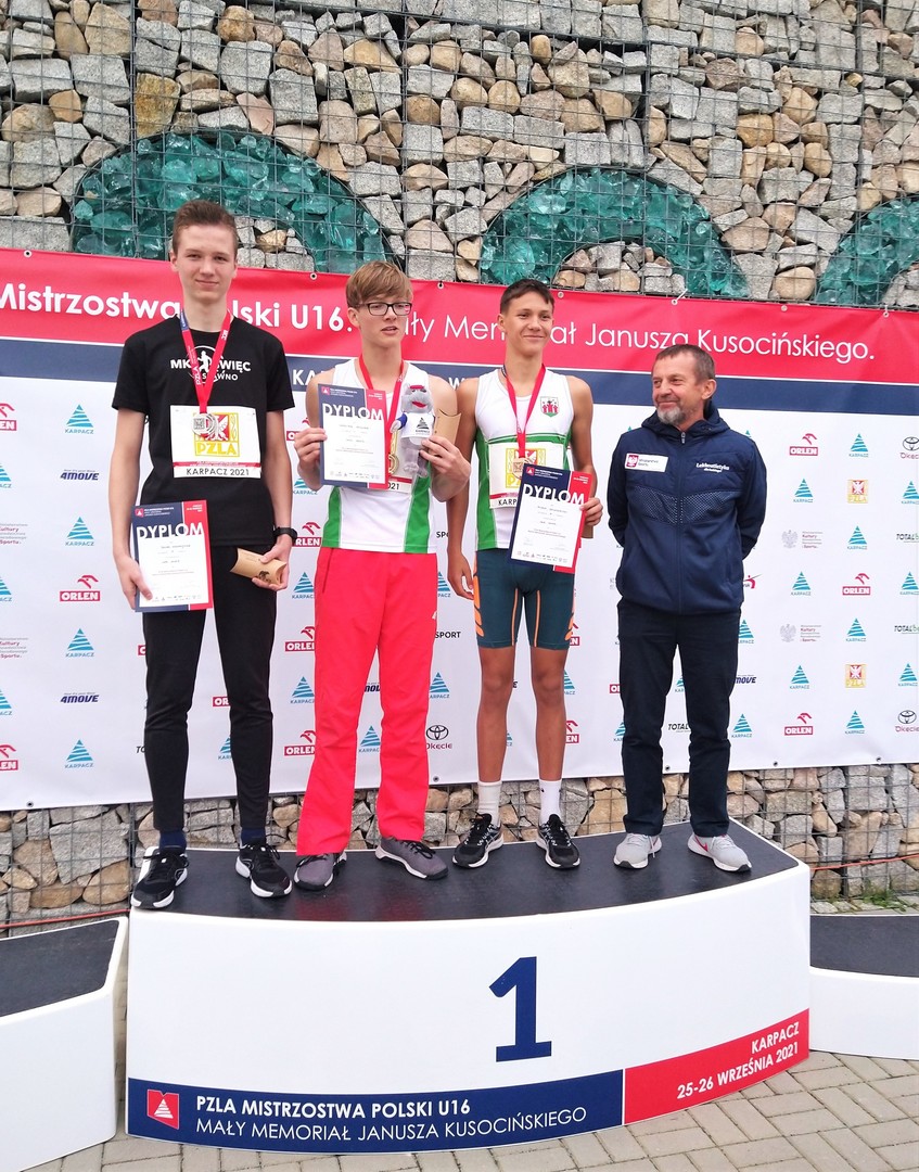 
Jakub Korowajczyk wicemistrzem Polski U16
