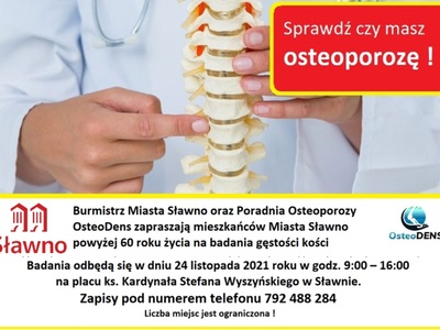 Sprawdź czy masz osteoporozę