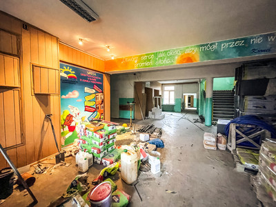 
Trwają prace przy przebudowie budynków przy ul. Kossaka 31
