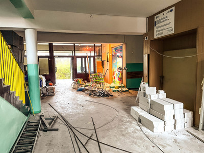 
Trwają prace przy przebudowie budynków przy ul. Kossaka 31
