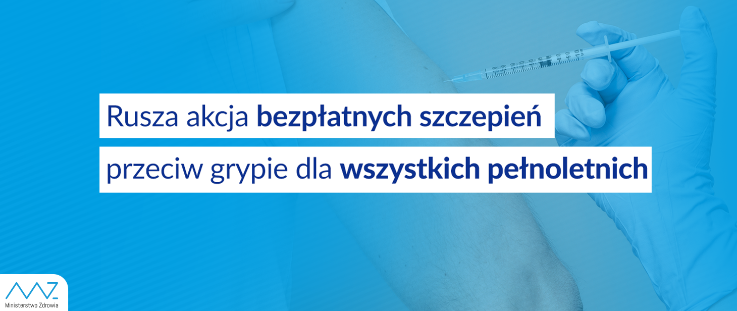 
Rusza akcja bezpłatnych szczepień przeciw grypie dla wszystkich...

