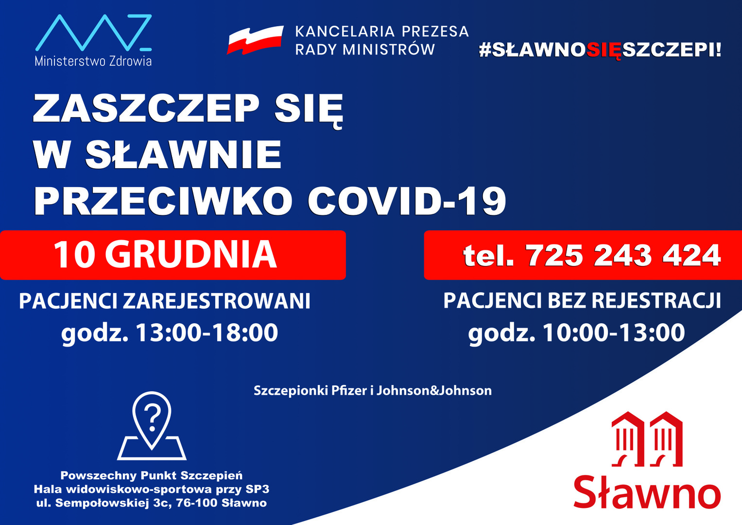 
Kolejna akcja #SławnoSięSzczepi
