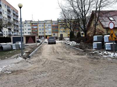 
Przebudowa ulicy Szarych Szeregów na ukończeniu
