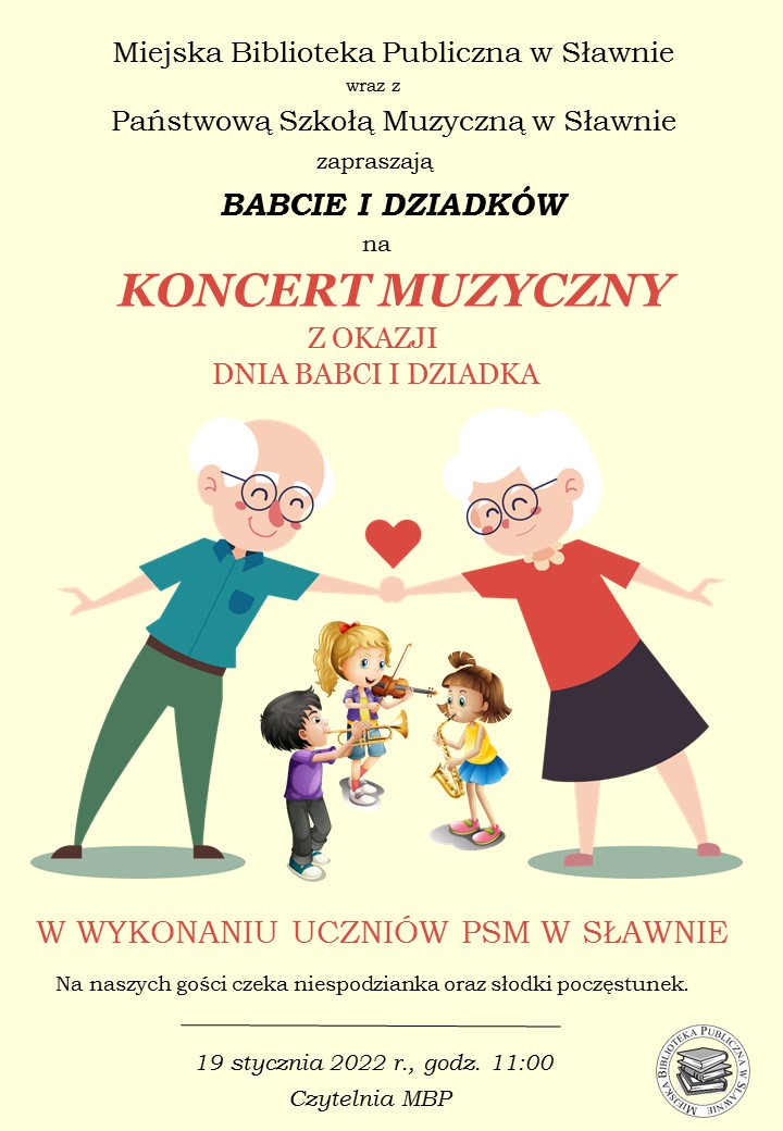 
Dzień Babci i Dziadka w bibliotece
