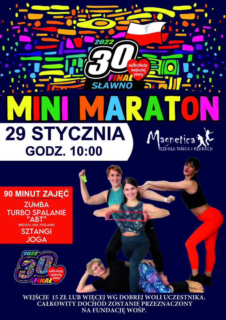 
Mini Maraton w ramach 30. Finału WOŚP
