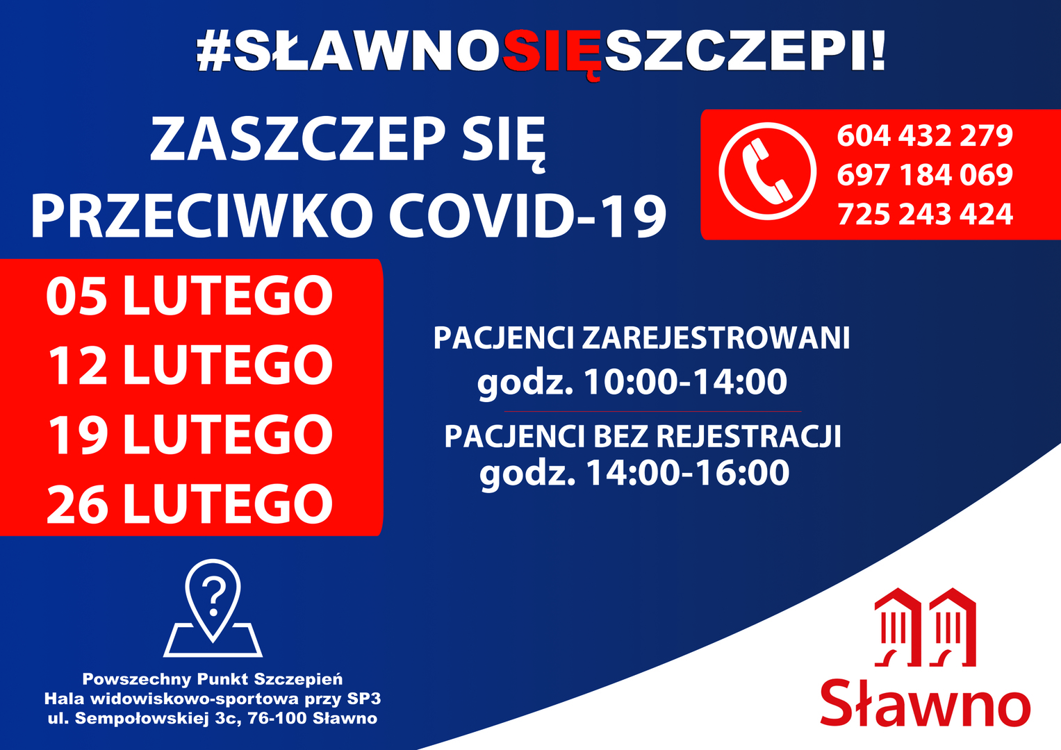 
Kolejna akcja #SławnoSięSzczepi
