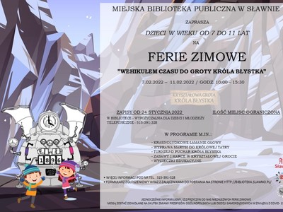 
Atrakcje na drugi tydzień ferii zimowych 2022
