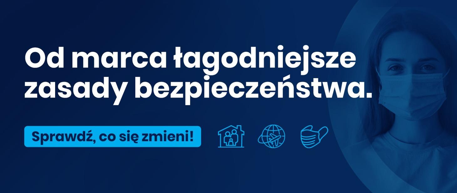 
Od marca łagodniejsze zasady bezpieczeństwa
