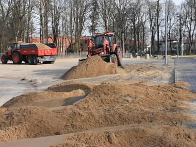 
Przygotowanie plażowiska miejskiego

