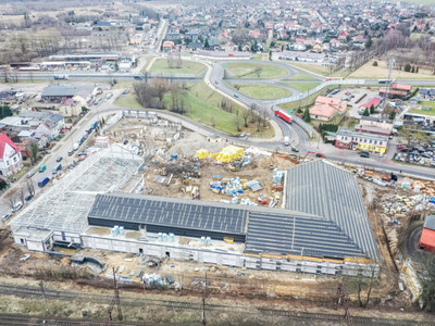 Trwają intensywne prace przy budowie nowoczesnego Parku Handlowego