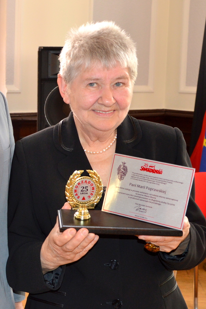
Złoty Gryf Sławieński dla Marii Poprawskiej
