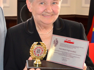 Złoty Gryf Sławieński dla Marii Poprawskiej