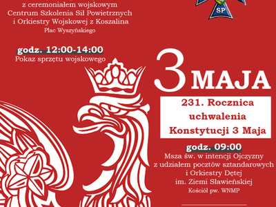 
Uroczyste obchody Dnia Flagi RP i Święta Konstytucji 3 Maja...
