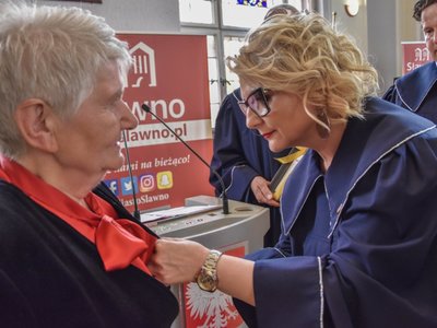 
Złoty Gryf Sławieński dla Marii Poprawskiej
