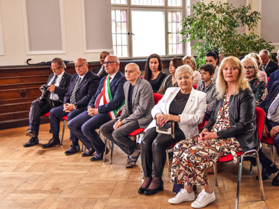 
Międzynarodowe spotkanie w sławieńskim ratuszu
