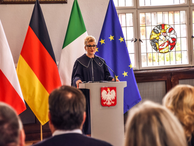 
Międzynarodowe spotkanie w sławieńskim ratuszu
