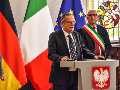 
Międzynarodowe spotkanie w sławieńskim ratuszu
