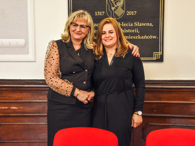
Międzynarodowe spotkanie w sławieńskim ratuszu
