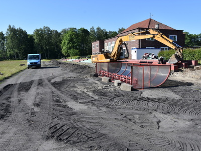 
Trwa przebudowa stadionu miejskiego
