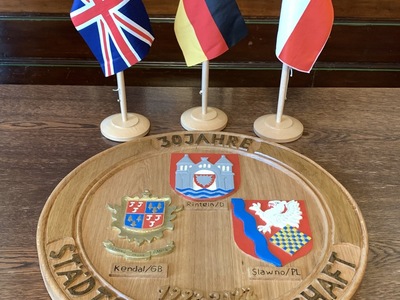 
30-lecie współpracy miast partnerskich Sławno-Rinteln
