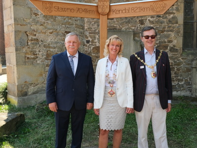 
30-lecie współpracy miast partnerskich Sławno-Rinteln
