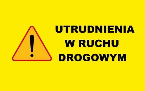 
Utrudnienia w ruchu
