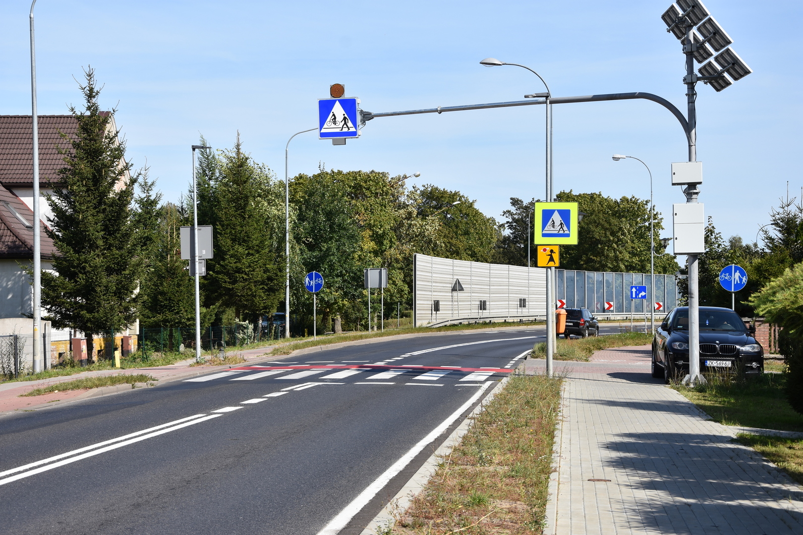 
Nowa sygnalizacja ostrzegawcza na ul. Koszalińskiej
