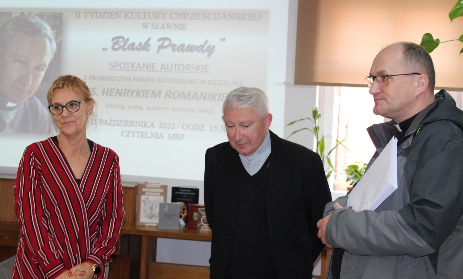 
Poetyckie popołudnie z księdzem Henrykiem Romanikiem
