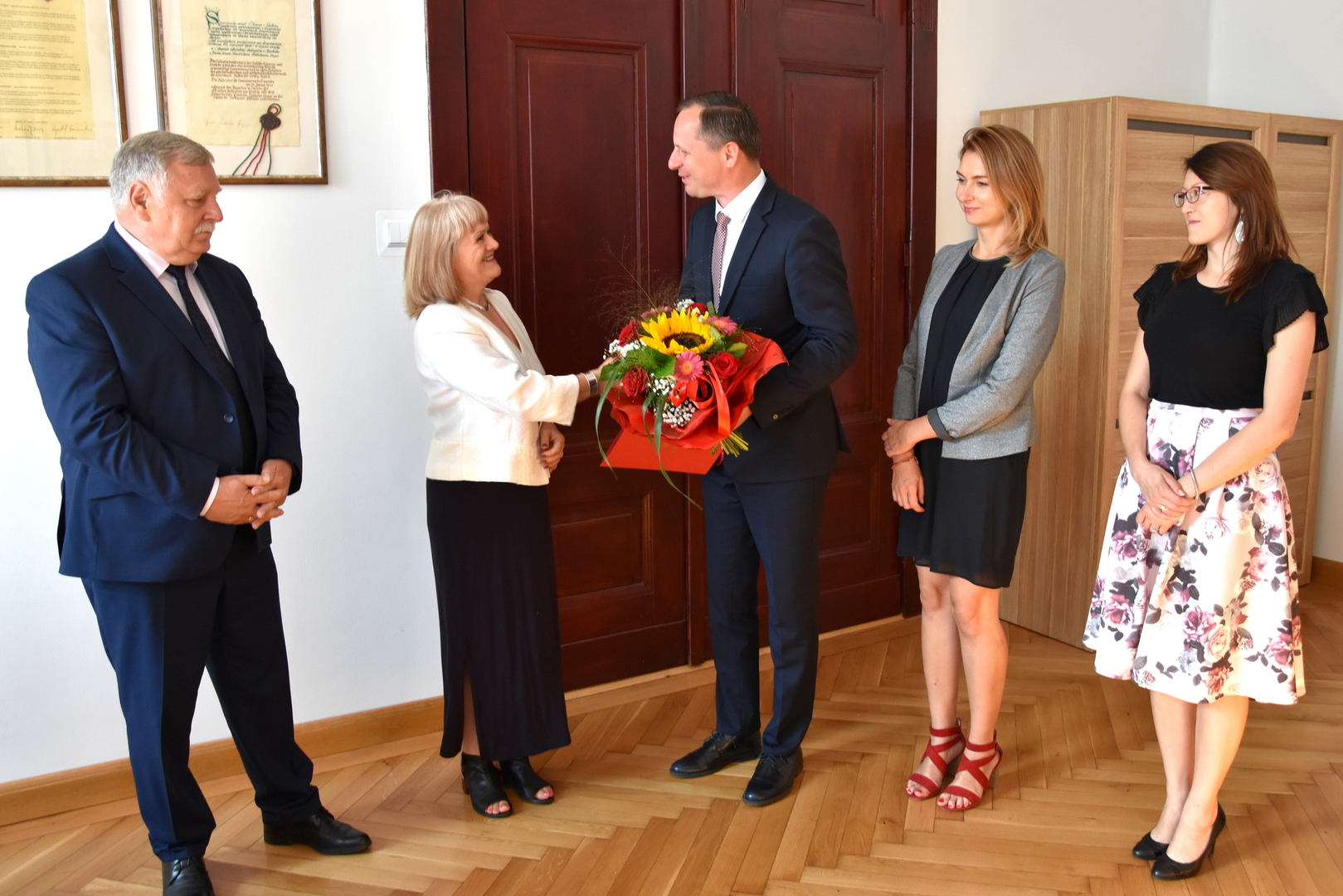 Danuta Maderska - kierownik ŚDS odeszła na emeryturę