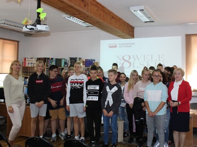 Narodowe Czytanie w Miejskiej Bibliotece Publicznej w Sławnie...