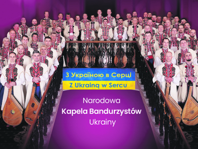 Narodowa Kapela Bandurzystów Ukrainy zagra w Sławnie