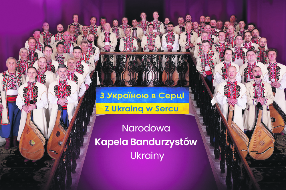 
Narodowa Kapela Bandurzystów Ukrainy zagra w Sławnie
