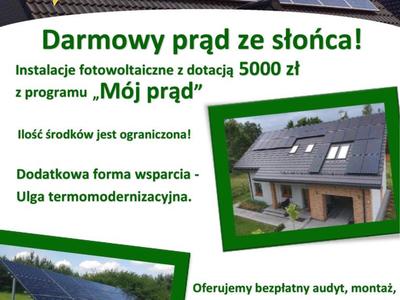 Dofinansowanie w ramach programu „Mój Prąd”