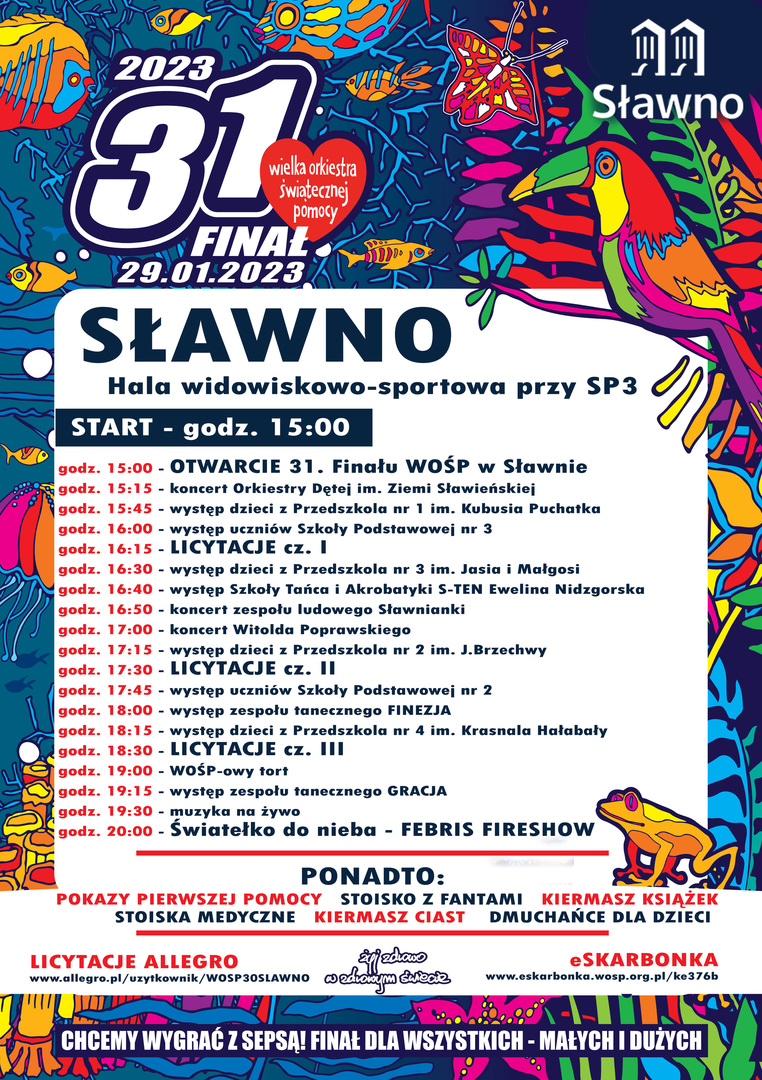 
31. Finał WOŚP w Sławnie
