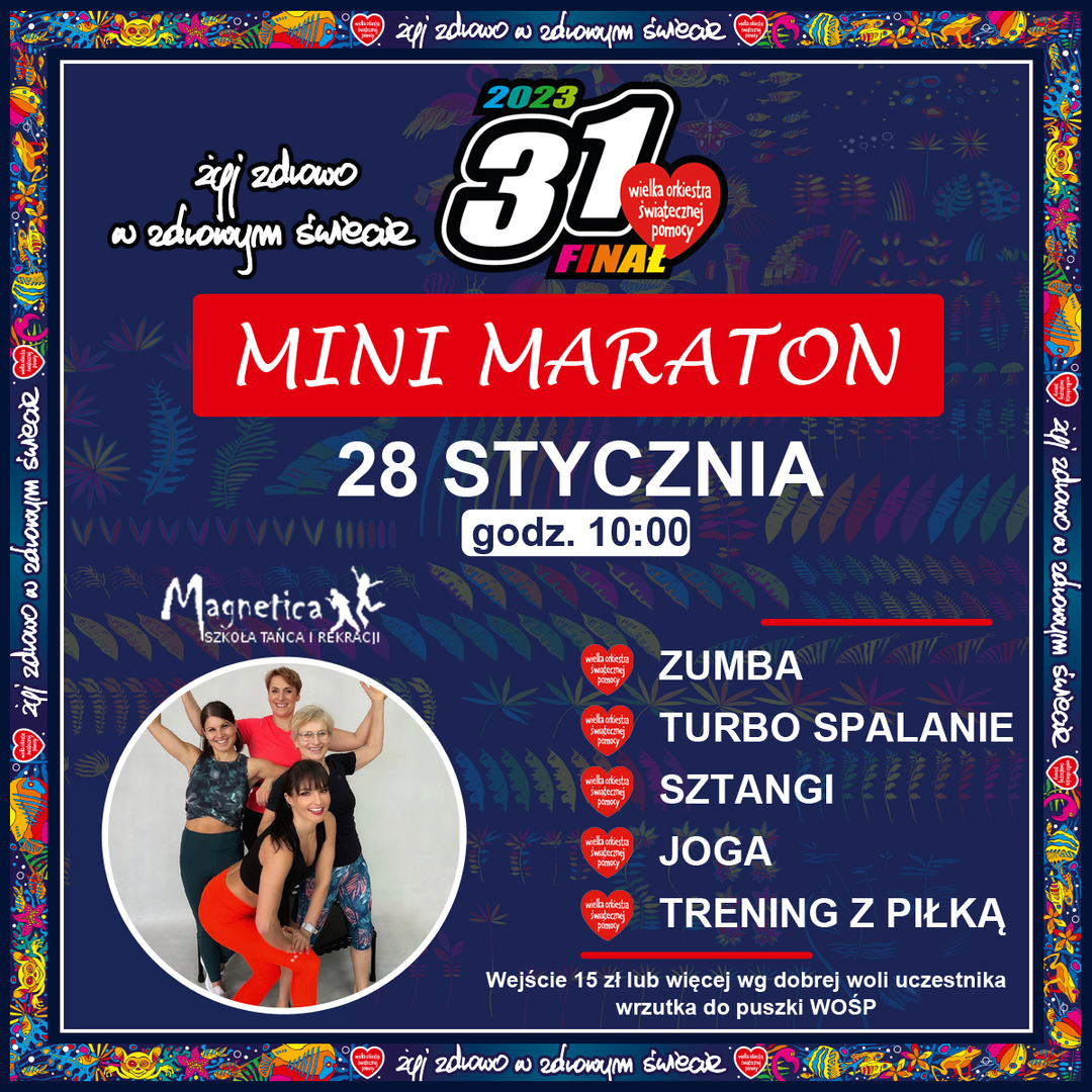 
Mini Maraton w ramach 31. Finału WOŚP
