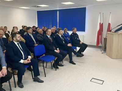 
Odprawa roczna w Komendzie Powiatowej Policji w Sławnie
