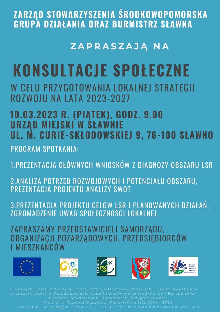 
Konsultacje społeczne
