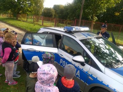 Bezpieczeństwo najważniejsze! – spotkanie z policjantem