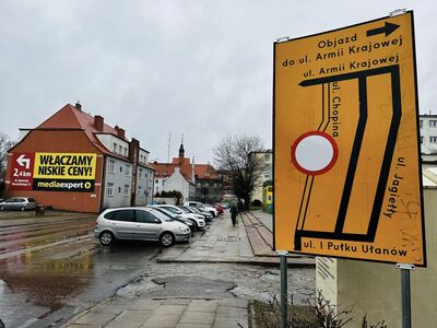 Utrudnienia w centrum miasta
