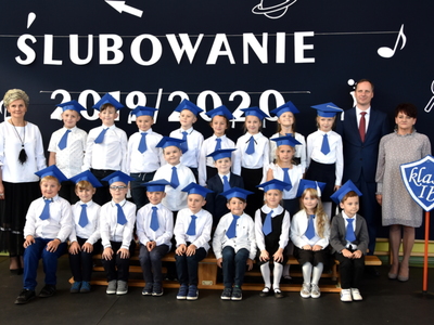 Ślubowanie klas pierwszych w Szkole Podstawowej nr 3