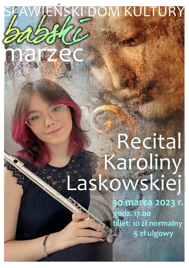 Recital Karoliny Laskowskiej w Sławieńskim Domu Kultury