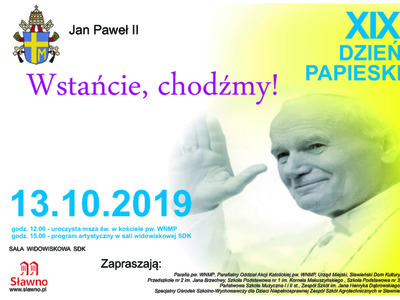 XIX Dzień Papieski - zaproszenie