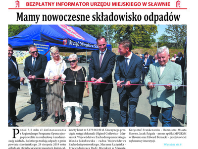 Jesienne wydanie informatora miejskiego "RATUSZ"