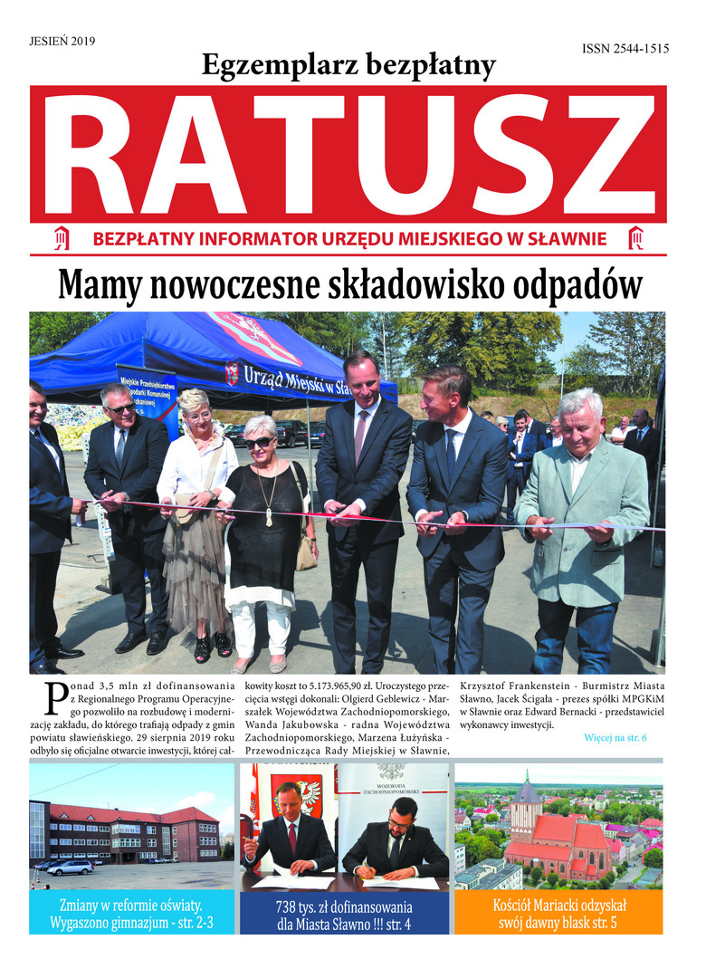 Jesienne wydanie informatora miejskiego "RATUSZ"