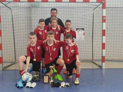 Turniej Piłki Nożnej Halowej rocznika 2012 w Kiełpinie