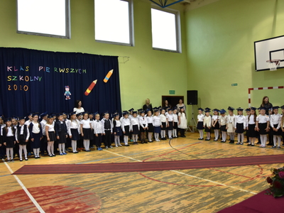Ślubowanie klas pierwszych w Szkole Podstawowej nr 1