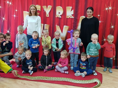 Cyrk Luna odwiedził Przedszkole nr 3