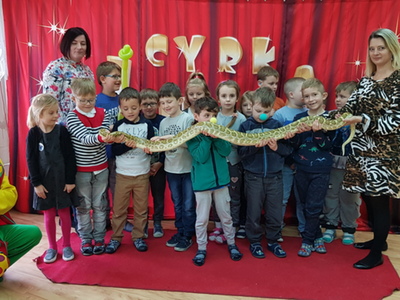 Cyrk Luna odwiedził Przedszkole nr 3