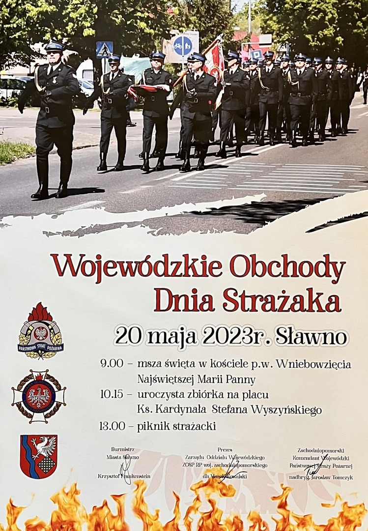 
Wojewódzkie Obchody Dnia Strażaka w Sławnie
