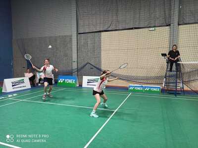 Brązowe Medale Mistrzostw Polski Juniorów Młodszych w badmintonie...